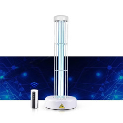 Lampa UVC bactericida 55W cu suport, suprafata 55 mp, telecomanda, timer, tub Philips
