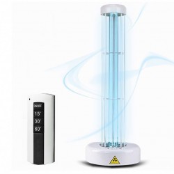 Lampa UVC bactericida 55W cu suport, suprafata 55 mp, telecomanda, timer, tub Philips