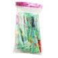Suflatori colorate Happy Birthday pentru petreceri copii, set 6 bucati