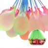 Baloane multicolore pentru apa, adaptor umplere inclus, set 111 bucati, latex