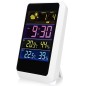 Statie meteo senzor extern wireless, LCD color, ceas, alarma, calendar