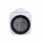Ceas de birou iluminat LED, proiectie ora, alarma, 5 melodii, temperatura Ceas de birou iluminat LED, proiectie ora, alarma, 5 melodii, temperatura