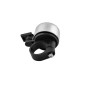 Sonerie bicicleta tricicleta, mecanica, diametru fixare 2-2.5 cm, argintie