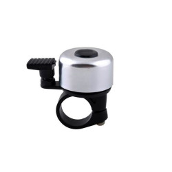 Sonerie bicicleta tricicleta, mecanica, diametru fixare 2-2.5 cm, argintie