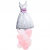 Balon folie Mireasa, 70x45, multicolor, figurina Mrs decor nunta