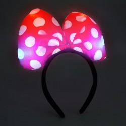 Cordeluta Minnie Mouse cu LED, 23x21 cm, petrecere, fetite