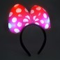 Cordeluta Minnie Mouse cu LED, bentita fetite fundita luminoasa Cordeluta Minnie Mouse cu LED, bentita fetite fundita luminoasa