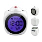Ceas de birou iluminat LED, proiectie ora, alarma, 5 melodii, temperatura Ceas de birou iluminat LED, proiectie ora, alarma, 5 melodii, temperatura