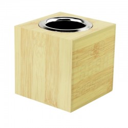 Ceas digital de birou, LED alb, senzor sunet, suport creioane, temperatura, data