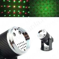 Mini proiector laser stele miscatoare si senzor audio