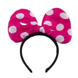 Cordeluta Minnie Mouse cu LED, bentita fetite fundita luminoasa