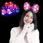 Cordeluta Minnie Mouse cu LED, bentita fetite fundita luminoasa Cordeluta Minnie Mouse cu LED, bentita fetite fundita luminoasa