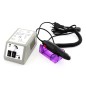 Pila electrica manichiura 10W, 6 capete, 14000 rotatii, 10 accesorii slefuire