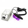 Pila electrica manichiura 10W, 6 capete, 14000 rotatii, 10 accesorii slefuire