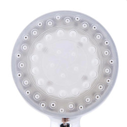 Para de dus cu LED RGB, termosensibila, filet 1.8 cm, 22.5x7 cm