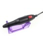 Pila electrica manichiura 10W, 6 capete, 14000 rotatii, 10 accesorii slefuire