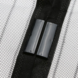 Plasa anti-insecte pentru usa, inchidere magnetica, 220x100 cm, accesorii montare