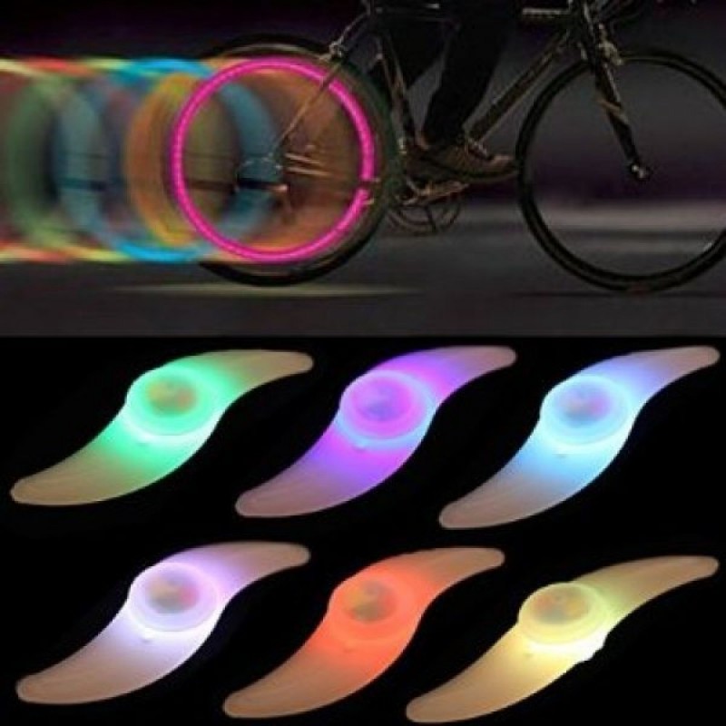 Lumina LED pentru spita bicicleta,3 iluminare