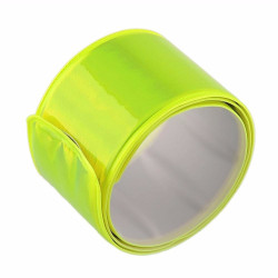 Banda reflectorizanta pentru siguranta, pliabila, fixare brat, picior, 30x3 cm