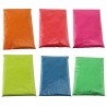 Set 6 culori pudra Neon UV Holi 100gr