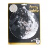 Balon confetti diametru 18 inch, latex transparent