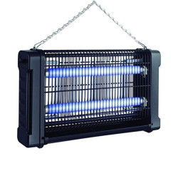 Aparat antiinsecte profesional UV King Kong, 2x20W, antitantari, raza 200 mp, grilaj metalic, ProCart®