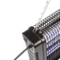 Aparat antiinsecte profesional UV King Kong, 2x20W, antitantari, raza 200 mp, grilaj metalic, ProCart®