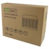 Aparat antiinsecte profesional LEDuri UV, 8W, raza 100 mp, antitantari, grilaj metalic alb, ProCart®