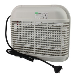 Aparat antiinsecte profesional LEDuri UV, 8W, raza 100 mp, antitantari, grilaj metalic alb, ProCart®