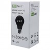 Bec antiinsecte cu LEDuri UV 5W raza 75 mp, antitantari, 2 in 1, E27, ProCart®