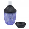 Bec antiinsecte cu LEDuri UV 5W raza 75 mp, antitantari, 2 in 1, E27, ProCart®