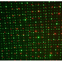 Laser bicolor profesional 100mW cu acumulator