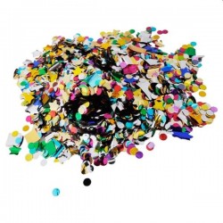 Confetti multicolore, forme si dimensiuni diferite, cantitate 500 g