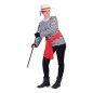 Camasa Mim unisex, adulti, bluza carnaval alb-negru Camasa Mim unisex, adulti, bluza carnaval alb-negru