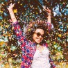 Confetti multicolore, forme si dimensiuni diferite, cantitate 500 g