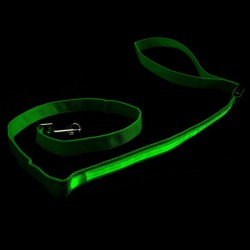 Lesa cu LED verde, lungime 116 cm