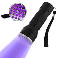 Lanterna UV 21 leduri 380 nm