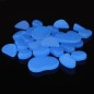 Pietricele fosforescente decorative glow albastre care lumineaza albastru