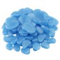 Pietricele fosforescente decorative glow albastre care lumineaza albastru