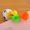 Mini vuvuzela cu 3 trompete, tricolora, 13 cm