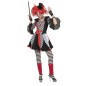Tunica dama Jester Harlequin, costum clown dama, tinuta carnaval