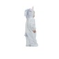Costum unicorn tip salopeta pentru copii,inchidere fermoar