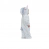 Costum unicorn tip salopeta pentru copii,inchidere fermoar