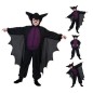 Costum liliac copii 2-8 ani, inchidere fermoar, negru-mov