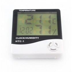 Statie meteo LCD, afisaj ora, temperatura, umiditate, calendar, functie alarma