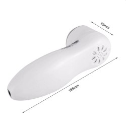 Aparat masaj facial cu ultrasunet si fototerapie, 10W lumina 2 in 1, functie antirid