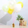 Greutate pentru baloane cu heliu, metal, invelita in folie multicolora