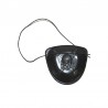 Acoperitoare ochi de pirat, elastic, 6 cm, negru