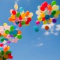 Set 100 baloane mari colorate, latex, petrecere, aer si heliu