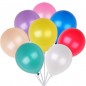 Set 100 baloane mari colorate, latex, petrecere, aer si heliu